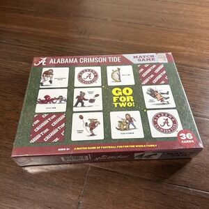 New In Box Official Alabama  Crimson Tide Match Game Dementia Alzheimer's Help
